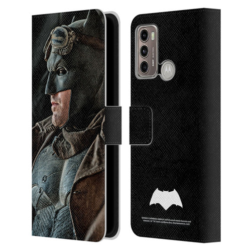 Batman V Superman: Dawn of Justice Graphics Batman Leather Book Wallet Case Cover For Motorola Moto G60 / Moto G40 Fusion