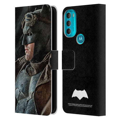 Batman V Superman: Dawn of Justice Graphics Batman Leather Book Wallet Case Cover For Motorola Moto G71 5G