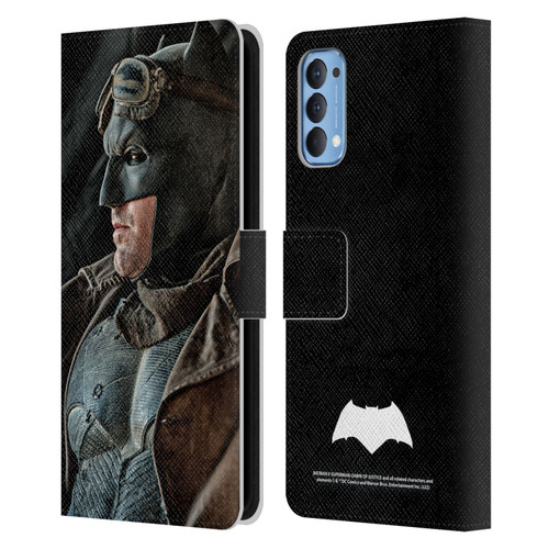 Batman V Superman: Dawn of Justice Graphics Batman Leather Book Wallet Case Cover For OPPO Reno 4 5G