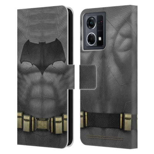 Batman V Superman: Dawn of Justice Graphics Batman Costume Leather Book Wallet Case Cover For OPPO Reno8 4G