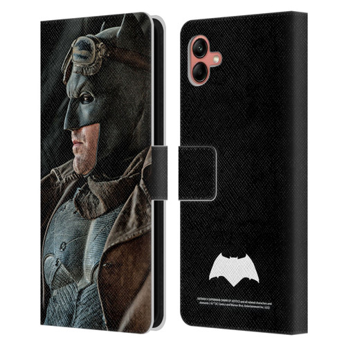Batman V Superman: Dawn of Justice Graphics Batman Leather Book Wallet Case Cover For Samsung Galaxy A04 (2022)