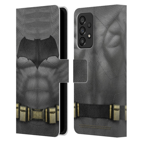 Batman V Superman: Dawn of Justice Graphics Batman Costume Leather Book Wallet Case Cover For Samsung Galaxy A33 5G (2022)