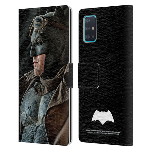 Batman V Superman: Dawn of Justice Graphics Batman Leather Book Wallet Case Cover For Samsung Galaxy A51 (2019)