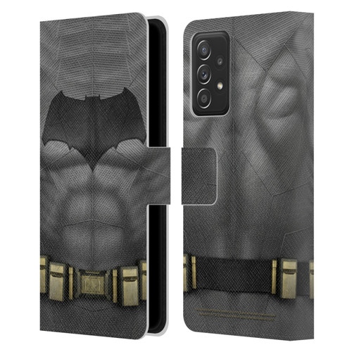 Batman V Superman: Dawn of Justice Graphics Batman Costume Leather Book Wallet Case Cover For Samsung Galaxy A52 / A52s / 5G (2021)