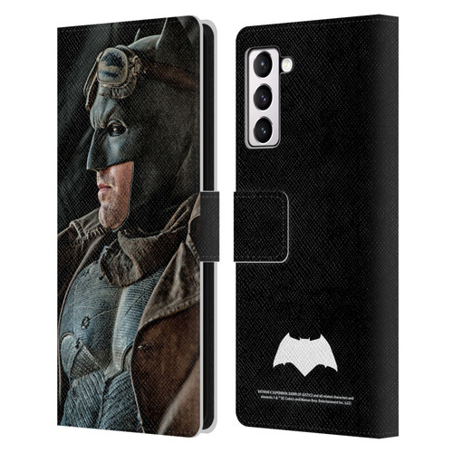Batman V Superman: Dawn of Justice Graphics Batman Leather Book Wallet Case Cover For Samsung Galaxy S21+ 5G