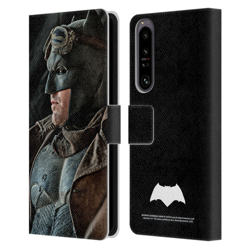 Batman V Superman: Dawn of Justice Graphics Batman Leather Book Wallet Case Cover For Sony Xperia 1 IV
