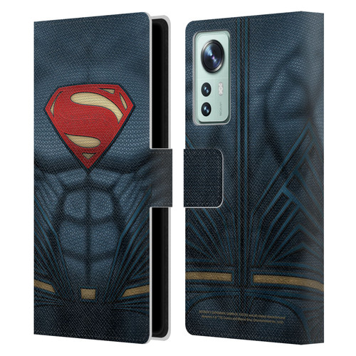 Batman V Superman: Dawn of Justice Graphics Superman Costume Leather Book Wallet Case Cover For Xiaomi 12