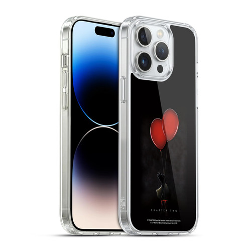 IT Chapter Two Posters Pennywise Balloon Soft Gel Case for Apple iPhone 14 Pro Max & MagSafe