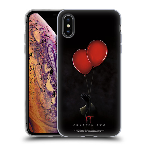 IT Chapter Two Posters Pennywise Balloon Soft Gel Case for Apple iPhone XS Max