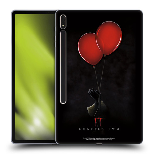 IT Chapter Two Posters Pennywise Balloon Soft Gel Case for Samsung Galaxy Tab S8 Plus