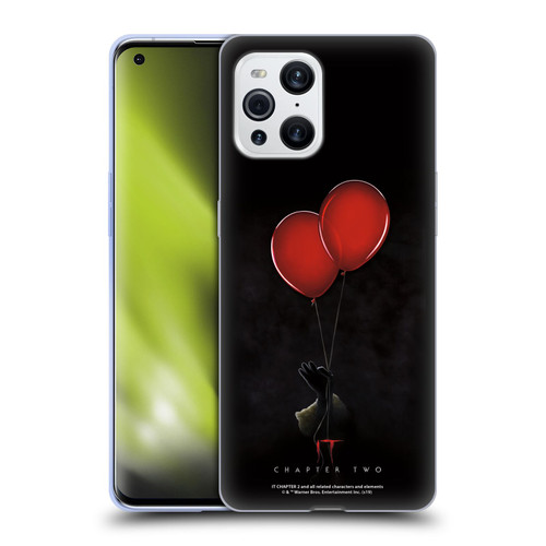 IT Chapter Two Posters Pennywise Balloon Soft Gel Case for OPPO Find X3 / Pro
