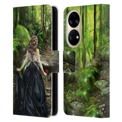 Selina Fenech Fairies Along The Forest Path Leather Book Wallet Case Cover For Huawei P50
