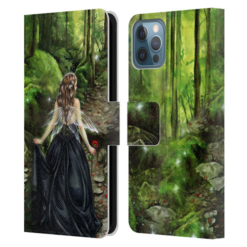 Selina Fenech Fairies Along The Forest Path Leather Book Wallet Case Cover For Apple iPhone 12 / iPhone 12 Pro