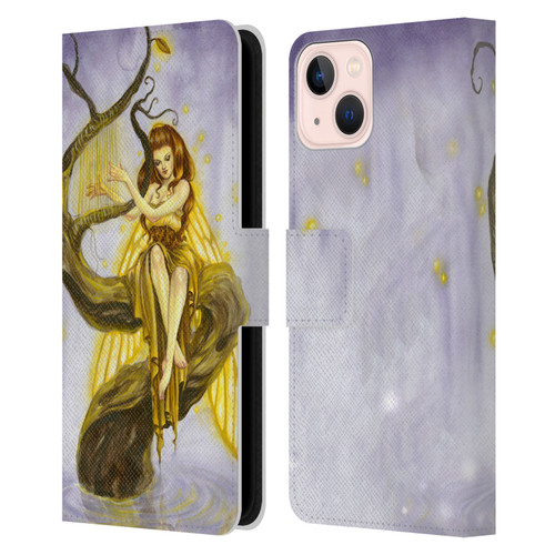 Selina Fenech Fairies Firefly Song Leather Book Wallet Case Cover For Apple iPhone 13