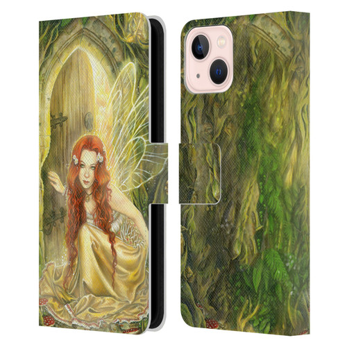 Selina Fenech Fairies Threshold Leather Book Wallet Case Cover For Apple iPhone 13