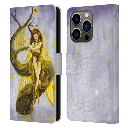 Selina Fenech Fairies Firefly Song Leather Book Wallet Case Cover For Apple iPhone 14 Pro