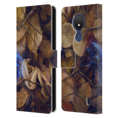 Selina Fenech Fairies Autumn Slumber Leather Book Wallet Case Cover For Nokia C21