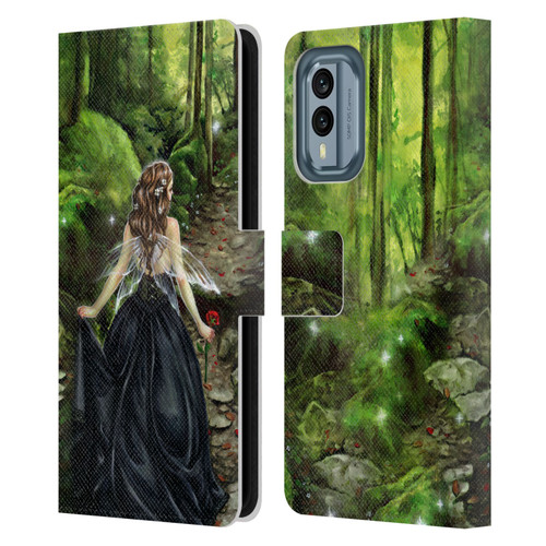 Selina Fenech Fairies Along The Forest Path Leather Book Wallet Case Cover For Nokia X30