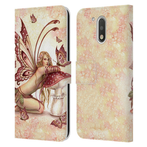 Selina Fenech Fairies Small Things Leather Book Wallet Case Cover For Motorola Moto G41