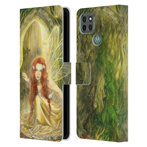 Selina Fenech Fairies Threshold Leather Book Wallet Case Cover For Motorola Moto G9 Power