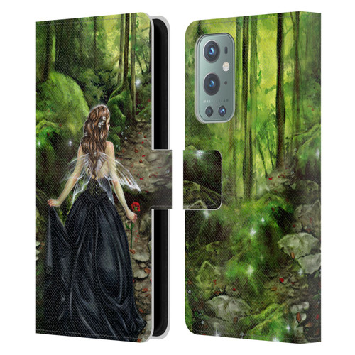 Selina Fenech Fairies Along The Forest Path Leather Book Wallet Case Cover For OnePlus 9