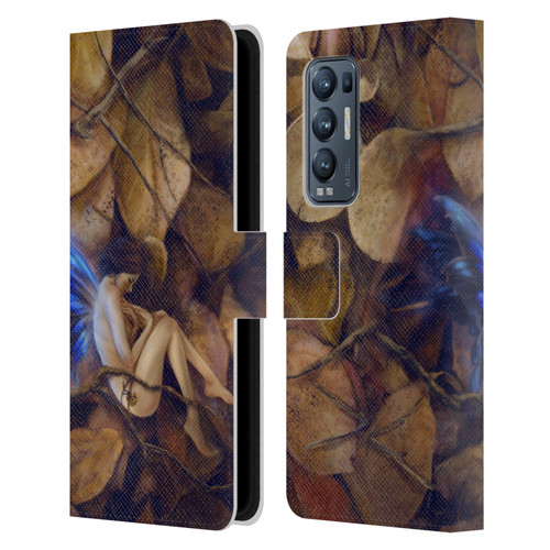 Selina Fenech Fairies Autumn Slumber Leather Book Wallet Case Cover For OPPO Find X3 Neo / Reno5 Pro+ 5G