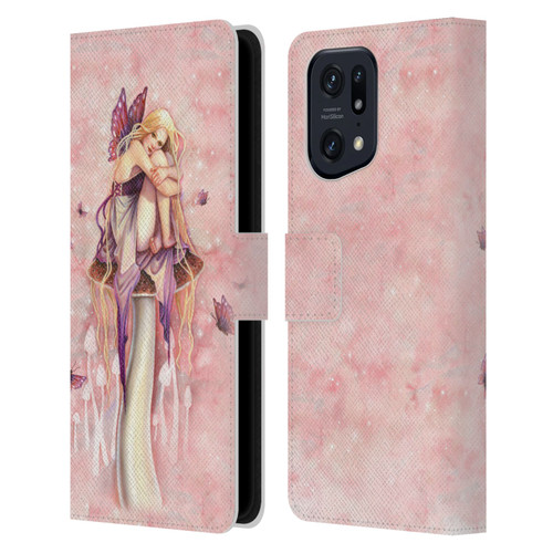 Selina Fenech Fairies Littlest Leather Book Wallet Case Cover For OPPO Find X5 Pro