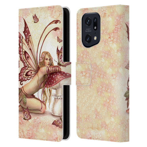 Selina Fenech Fairies Small Things Leather Book Wallet Case Cover For OPPO Find X5 Pro