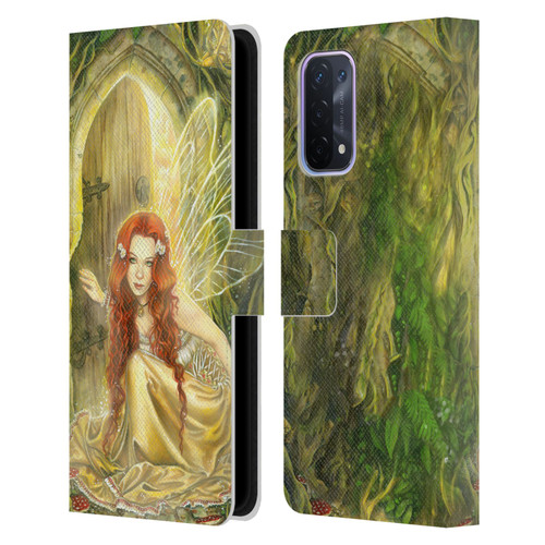 Selina Fenech Fairies Threshold Leather Book Wallet Case Cover For OPPO A54 5G