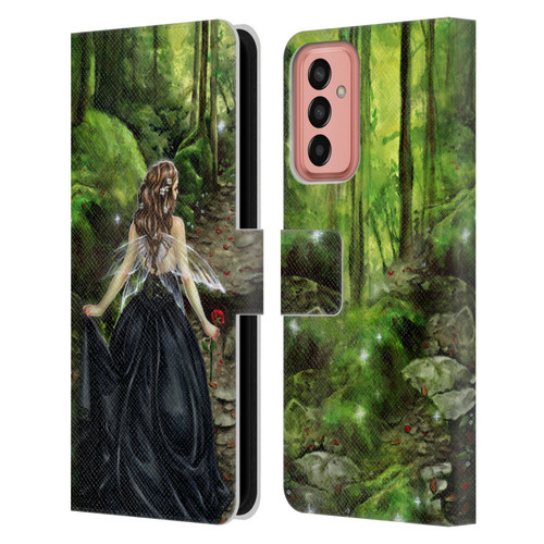 Selina Fenech Fairies Along The Forest Path Leather Book Wallet Case Cover For Samsung Galaxy M13 (2022)