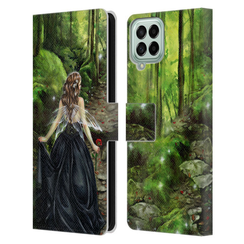 Selina Fenech Fairies Along The Forest Path Leather Book Wallet Case Cover For Samsung Galaxy M33 (2022)