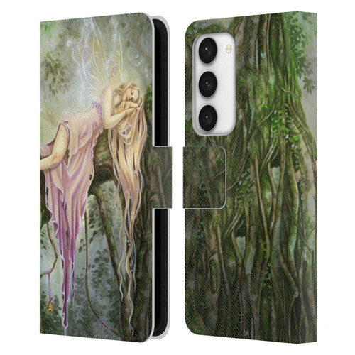 Selina Fenech Fairies Rockabye Leather Book Wallet Case Cover For Samsung Galaxy S23 5G