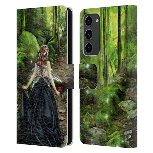 Selina Fenech Fairies Along The Forest Path Leather Book Wallet Case Cover For Samsung Galaxy S23+ 5G