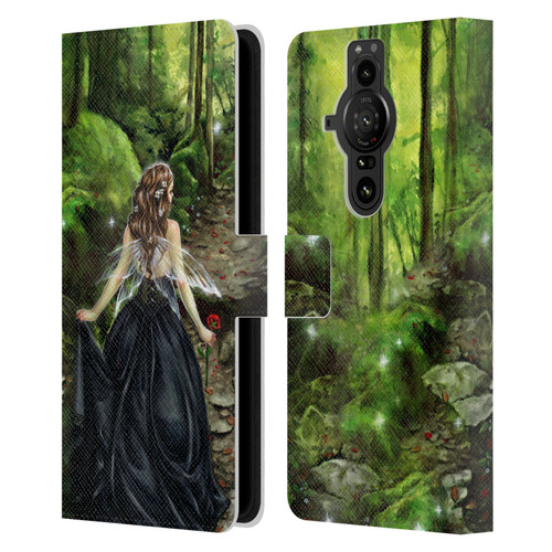 Selina Fenech Fairies Along The Forest Path Leather Book Wallet Case Cover For Sony Xperia Pro-I