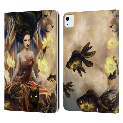 Selina Fenech Fantasy Queens of Wands Leather Book Wallet Case Cover For Apple iPad Air 2020 / 2022