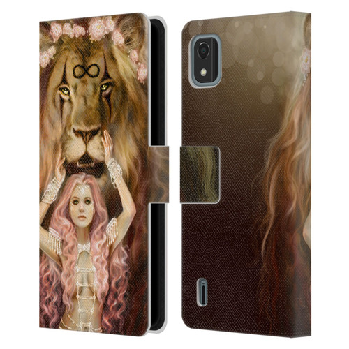 Selina Fenech Fantasy Strength Leather Book Wallet Case Cover For Nokia C2 2nd Edition