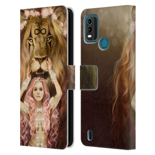 Selina Fenech Fantasy Strength Leather Book Wallet Case Cover For Nokia G11 Plus