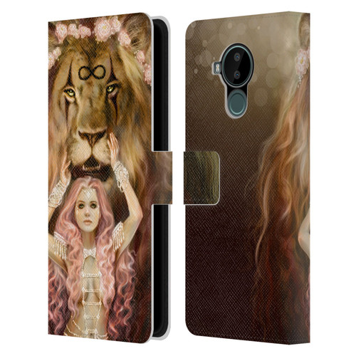 Selina Fenech Fantasy Strength Leather Book Wallet Case Cover For Nokia C30