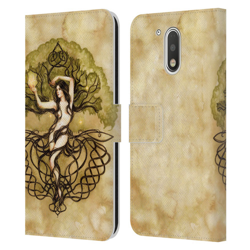 Selina Fenech Fantasy Earth Life Magic Leather Book Wallet Case Cover For Motorola Moto G41