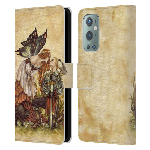 Selina Fenech Fantasy Enchanted Kiss Leather Book Wallet Case Cover For OnePlus 9