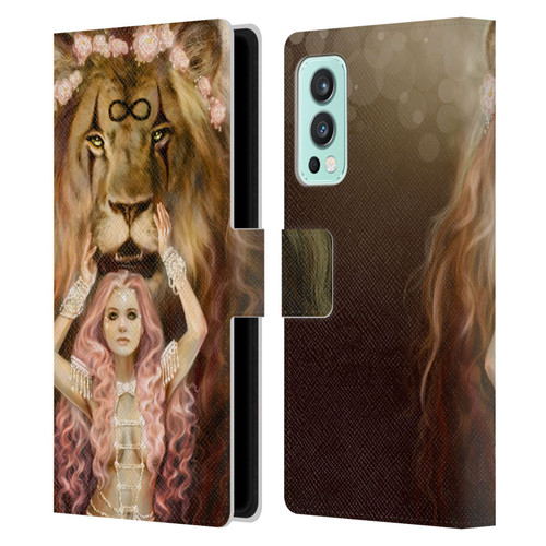 Selina Fenech Fantasy Strength Leather Book Wallet Case Cover For OnePlus Nord 2 5G