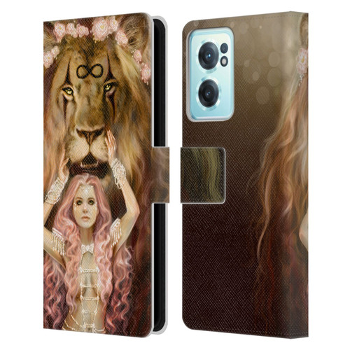 Selina Fenech Fantasy Strength Leather Book Wallet Case Cover For OnePlus Nord CE 2 5G