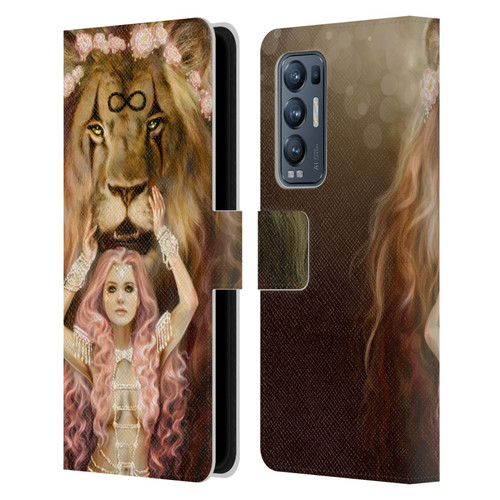 Selina Fenech Fantasy Strength Leather Book Wallet Case Cover For OPPO Find X3 Neo / Reno5 Pro+ 5G