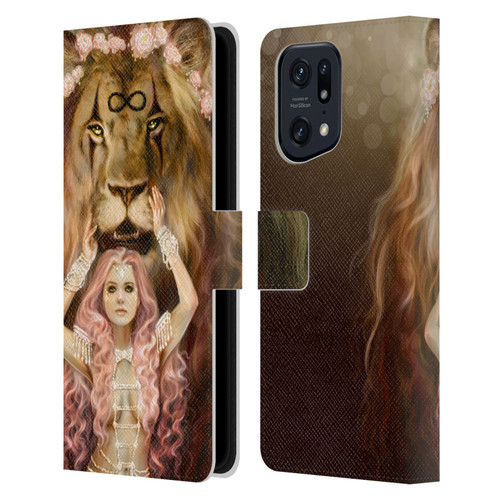 Selina Fenech Fantasy Strength Leather Book Wallet Case Cover For OPPO Find X5 Pro