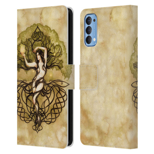 Selina Fenech Fantasy Earth Life Magic Leather Book Wallet Case Cover For OPPO Reno 4 5G