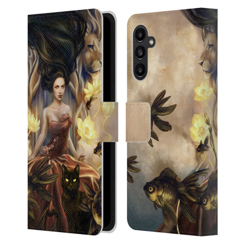 Selina Fenech Fantasy Queens of Wands Leather Book Wallet Case Cover For Samsung Galaxy A13 5G (2021)