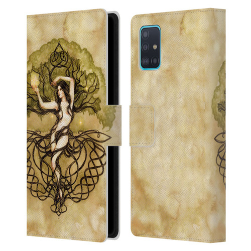 Selina Fenech Fantasy Earth Life Magic Leather Book Wallet Case Cover For Samsung Galaxy A51 (2019)