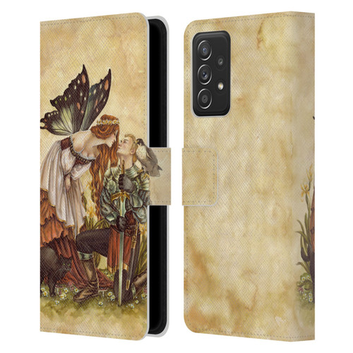 Selina Fenech Fantasy Enchanted Kiss Leather Book Wallet Case Cover For Samsung Galaxy A53 5G (2022)