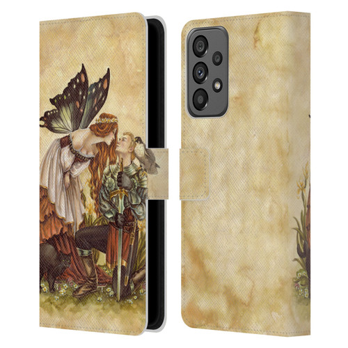 Selina Fenech Fantasy Enchanted Kiss Leather Book Wallet Case Cover For Samsung Galaxy A73 5G (2022)