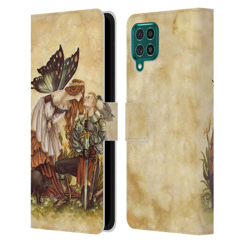 Selina Fenech Fantasy Enchanted Kiss Leather Book Wallet Case Cover For Samsung Galaxy F62 (2021)